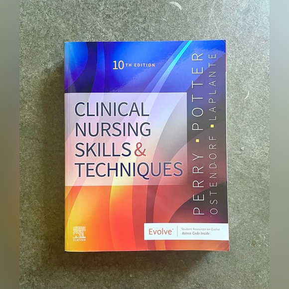 Clinical Nursing Skills and Techniques paperback book